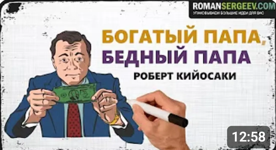 Кадр видео проекта Бизнес блог с саммари на книги